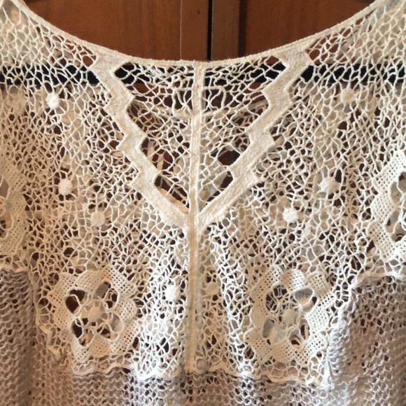 Free People Crochet poncho - Picture 5 of 7